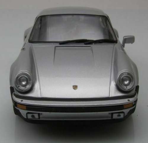 Porsche 911 Turbo 3.0 1974 silver 1/24 Welly NEW+boxed  #2198 instant wheels