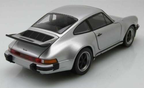 Porsche 911 Turbo 3.0 1974 silver 1/24 Welly NEW+boxed  #2198 instant wheels