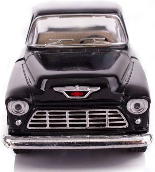 Chevrolet 5100 Stepside Pick-UP 1955 bleck NEW+boxed FREE Delivery #2201 instant wheels