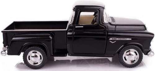 Chevrolet 5100 Stepside Pick-UP 1955 bleck NEW+boxed FREE Delivery #2201 instant wheels