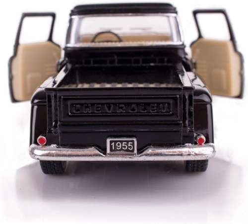 Chevrolet 5100 Stepside Pick-UP 1955 bleck NEW+boxed FREE Delivery #2201 instant wheels