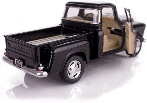 Chevrolet 5100 Stepside Pick-UP 1955 bleck NEW+boxed FREE Delivery #2201 instant wheels