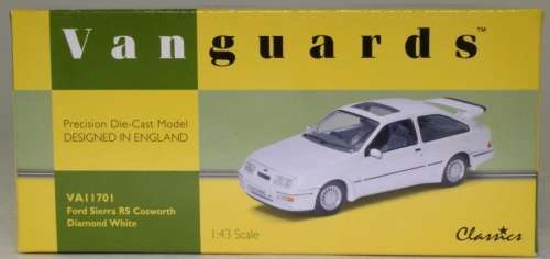 Ford Sierra RS Cosworth 1987 diamond-white 1/43 Vanguards NEW+boxed  #5227 instant wheels