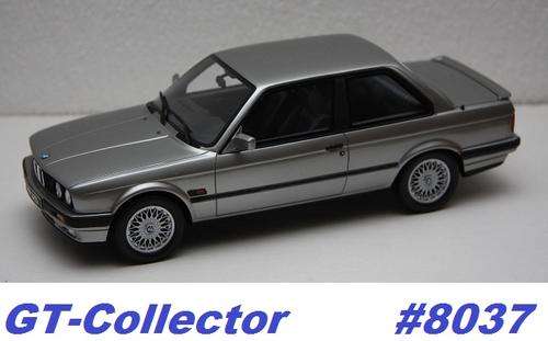 BMW 325i (E30) 2-door, silver-grey-met, 1982, Ottomobile resin model ltd edtn NEW, free del. #8037