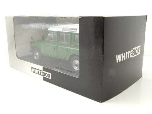 Land Rover Series III 109 1980 green 1/24 Whitebox NEW+boxed FREE Delivery #2217 instant wheels