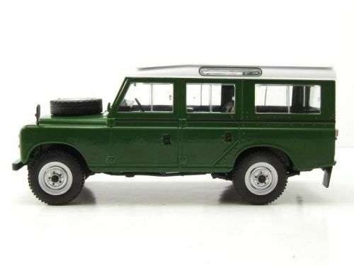 Land Rover Series III 109 1980 green 1/24 Whitebox NEW+boxed FREE Delivery #2217 instant wheels