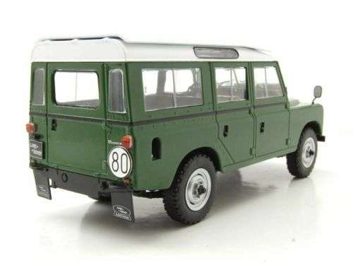 Land Rover Series III 109 1980 green 1/24 Whitebox NEW+boxed FREE Delivery #2217 instant wheels