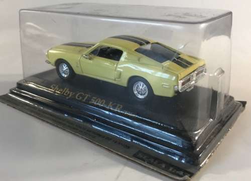Shelby GT500 KR 1968 yellow Yatming 1:43 NEW+boxed  #5301 instant wheels
