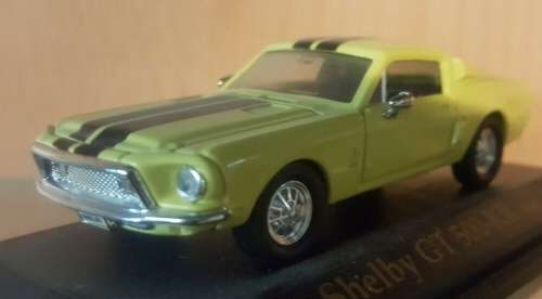 Shelby GT500 KR 1968 yellow Yatming 1:43 NEW+boxed  #5301 instant wheels