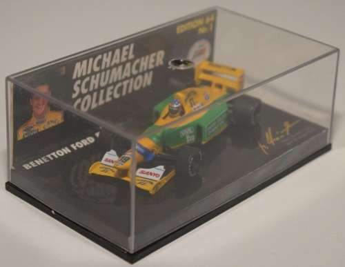 Benetton Ford B 192 F1 1992 M.Schumacher Minichamps 1:64 NEW+boxed  #6408 instant wheels