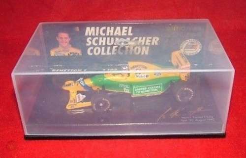 Benetton Ford B 192 F1 1992 M.Schumacher Minichamps 1:64 NEW+boxed  #6408 instant wheels