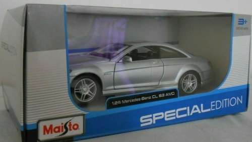 Mercedes-Benz CL63 AMG Coupe (C216) 2016 silver 1/24 NEW+boxed  #2228 instant wheels