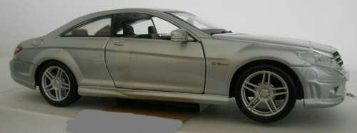 Mercedes-Benz CL63 AMG Coupe (C216) 2016 silver 1/24 NEW+boxed  #2228 instant wheels