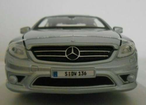 Mercedes-Benz CL63 AMG Coupe (C216) 2016 silver 1/24 NEW+boxed  #2228 instant wheels