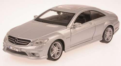 Mercedes-Benz CL63 AMG Coupe (C216) 2016 silver 1/24 NEW+boxed  #2228 instant wheels