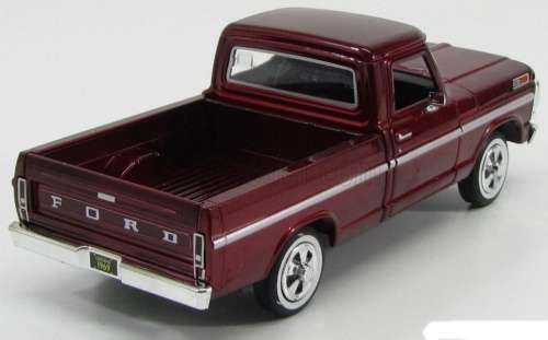 Ford F-100 1969 red 1/24 Motormax NEW+boxed  #2232 instant wheels