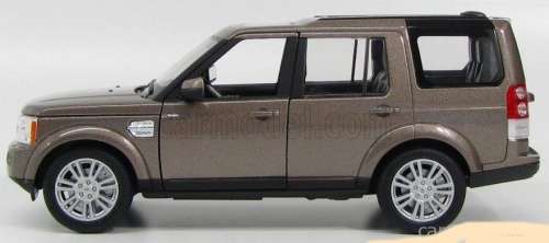 Land Rover Discovery 4 2010 lt.brown-met 1/24 Welly NEW+boxed FREE Delivery #2242 instant wheels