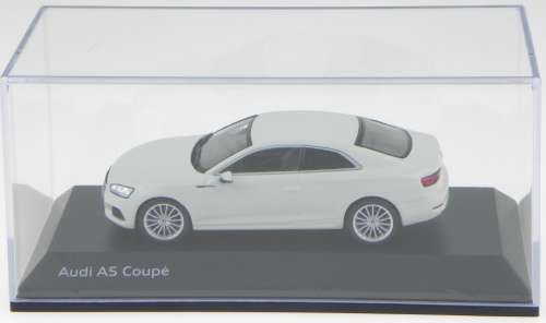 Audi A5 Coupe 2016 glacierwhite 1/43 Spark NEW+boxed (Dealer)  #5392 instant wheels