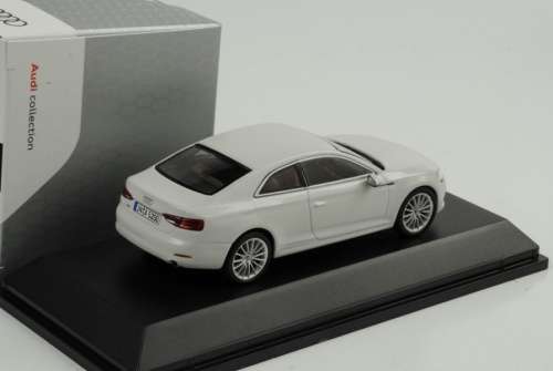 Audi A5 Coupe 2016 glacierwhite 1/43 Spark NEW+boxed (Dealer)  #5392 instant wheels