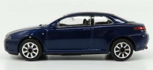 Alfa Romeo GT Coupe 2003 darkblue-met 1/43 Bburago NEW+showcased  #5344 instant wheels