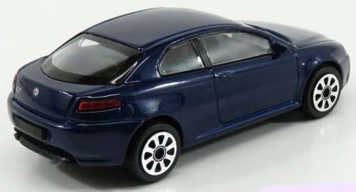 Alfa Romeo GT Coupe 2003 darkblue-met 1/43 Bburago NEW+showcased  #5344 instant wheels