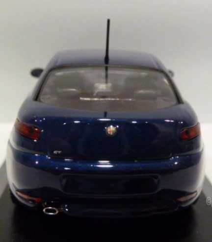 Alfa Romeo GT Coupe 2003 darkblue-met 1/43 Bburago NEW+showcased  #5344 instant wheels