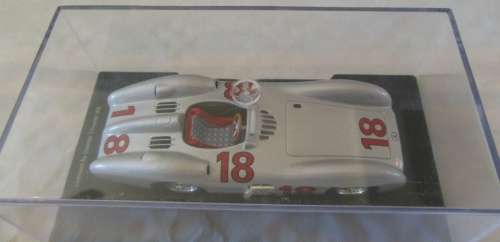 Mercedes W196 `Silver Arrow` F1 1954 J.M.Fangio 1/43 IXO NEW+showcased  #5368 instant wheels