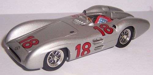 Mercedes W196 `Silver Arrow` F1 1954 J.M.Fangio 1/43 IXO NEW+showcased  #5368 instant wheels