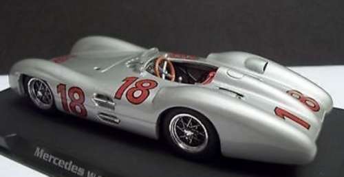 Mercedes W196 `Silver Arrow` F1 1954 J.M.Fangio 1/43 IXO NEW+showcased  #5368 instant wheels