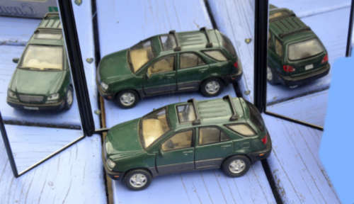 Lexus RX300 2000 green-met 1/43 Hongwell NEW+showcased  #5476 instant wheels