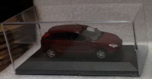 Ford Fiesta (3-door) 1995 maroon 1/43 Minichamps NEW+showcased  #5478 instant wheels