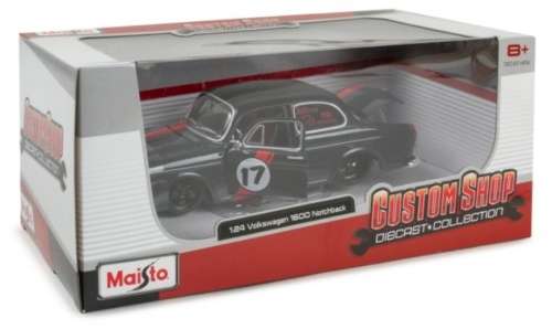 Volkswagen 1600 Notchback 1967 grey (#17-Custom) 1/24 NEW+Boxed FREE Delivery #2265 instant wheels