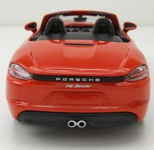 Porsche 718 (982) Boxter Cabrio 2016 orange 1:24 Bburago NEW+boxed  #2277 instant wheels