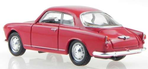 Alfa Romeo Giulietta Sprint 1957 red 1/43 Solido NEW+reblistered  #5624 instant wheels