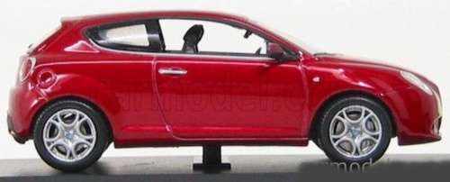 Alfa Romeo Mito 2008 red-metallic 1/43 Norev NEW+reblistered FREE Delivery #5627 instant wheels