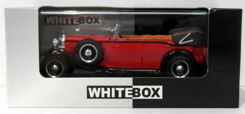 Maybach DS 8 Zeppelin 1930 red 1/43 Whitebox NEW+boxed  #5106 instant wheels