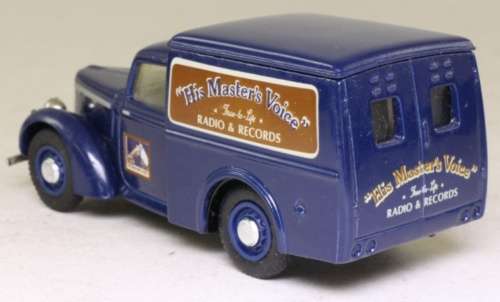 Commer 8cwt Van `His Masters Voice` 1948 blue 1/43 Dinky NEW+reblistered  #5667 instant wheels