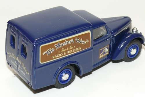 Commer 8cwt Van `His Masters Voice` 1948 blue 1/43 Dinky NEW+reblistered  #5667 instant wheels