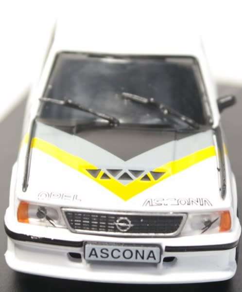 Opel Ascona B 400 Rallye 1981 white 1/43 IXO NEW+reblistered  #5685 instant wheels