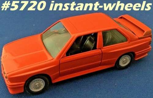 BMW M3 (E30/2-door) 2015 red 1/43 Gama NEW+reblistered FREE Delivery #5720 instant wheels