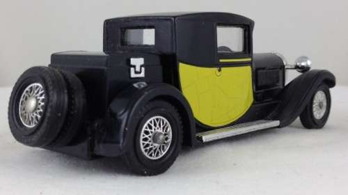 Bugatti 44 1928 black+yellow 1/43 Matchbox/MOY NEW+reblistered #5767 instant wheels
