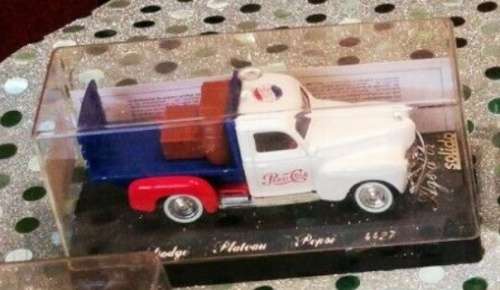 Dodge Pepsi-Cola Pickup 1940 white 1/43 Solido NEW+boxed  #5532 instant wheels