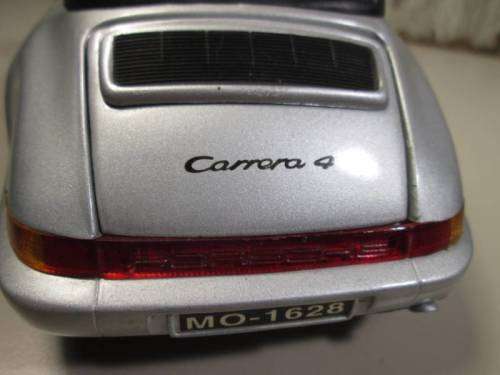 Porsche 911 Carrera 4 Cabriolet  (964) 1994 silver 1/18 Anson NEW+boxed #8023 instant wheels