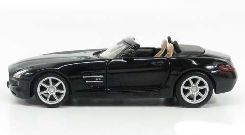 Mercedes-Benz SLS AMG Roadster black 1/32 Bburago NEW+boxed FREE delivery #3212 instant wheels
