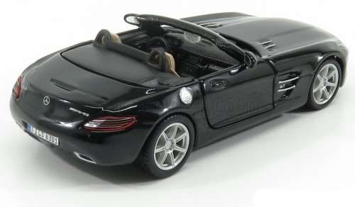 Mercedes-Benz SLS AMG Roadster black 1/32 Bburago NEW+boxed FREE delivery #3212 instant wheels
