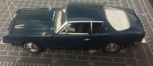 Studebaker Avanti 1963 blue 1/32 Signature NEW+showcased on base FREE delivery #3213 instant wheels