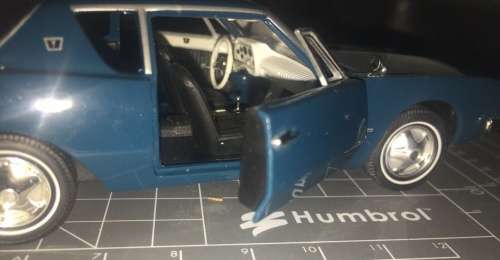 Studebaker Avanti 1963 blue 1/32 Signature NEW+showcased on base FREE delivery #3213 instant wheels