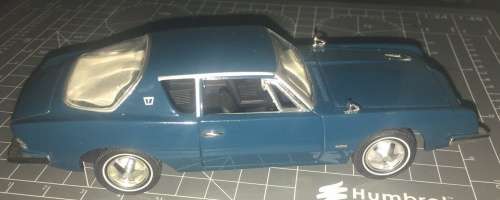 Studebaker Avanti 1963 blue 1/32 Signature NEW+showcased on base FREE delivery #3213 instant wheels