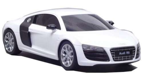 Audi R8 V10 2014 white 1/24 Welly NEW+reblistered  #2304 instant wheels