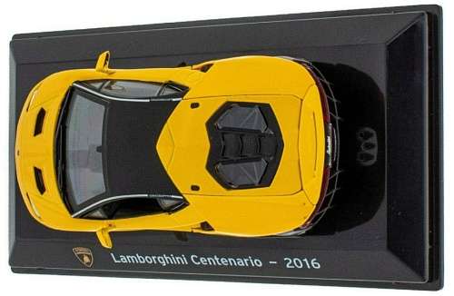 Lamborghini Centenario 2016 yellow+black 1/43 IXO NEW+boxed #5566 instant wheels